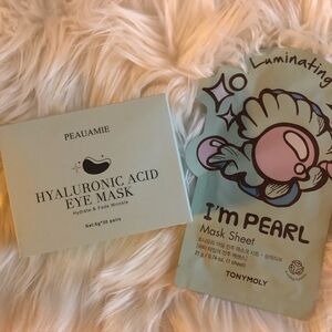 Hyaluronic Acid Eye Mask + sheet mask